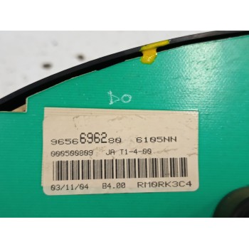Recambio de cuadro instrumentos para peugeot 206 hatchback (2a/c) 1.4 hdi eco 70 referencia OEM IAM 9656696280  
