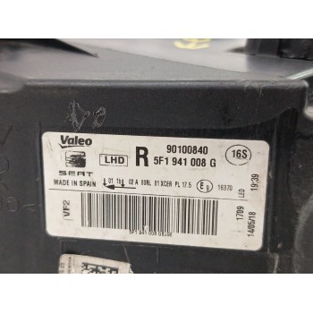 Recambio de faro derecho para seat leon st (5f8) 2.0 tdi 4drive referencia OEM IAM 5F1941008G  