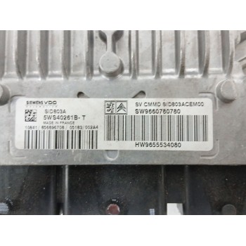 Recambio de centralita motor uce para peugeot 407 (6d_) 2.0 hdi 135 (6drhrh, 6drhre, 6drhrg, 6drhrj) referencia OEM IAM 96607807