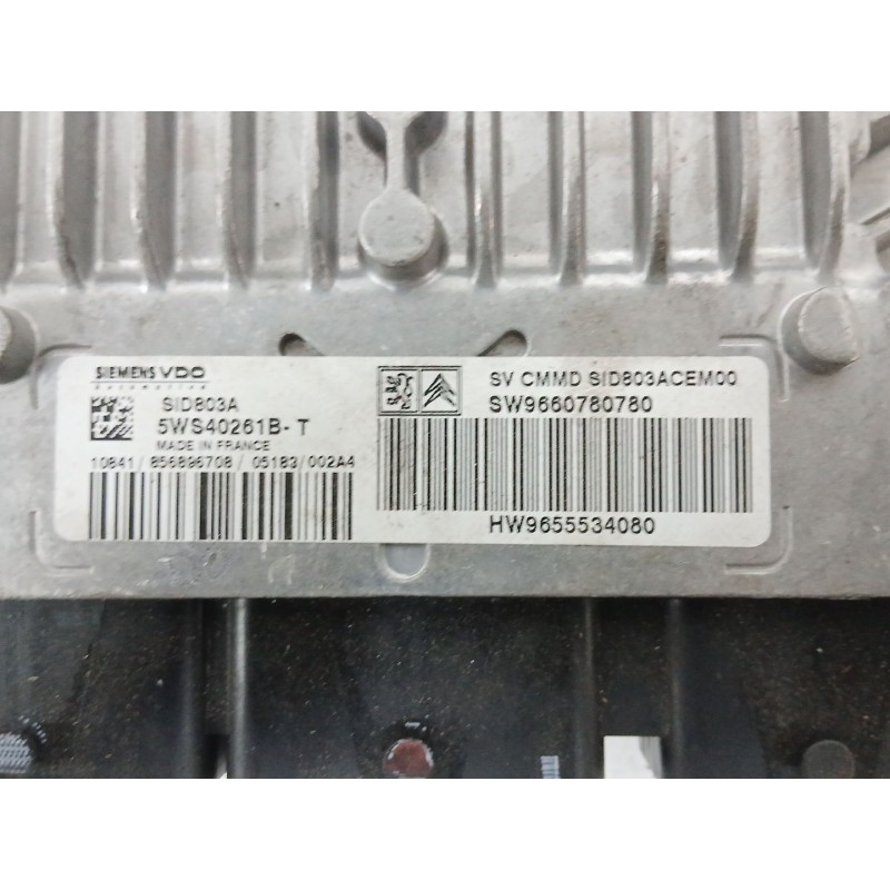 CENTRALITA MOTOR UCE 9655534080 5WS40261B