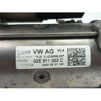 Recambio de motor arranque para seat leon st (5f8) 2.0 tdi 4drive referencia OEM IAM 02E911022C  