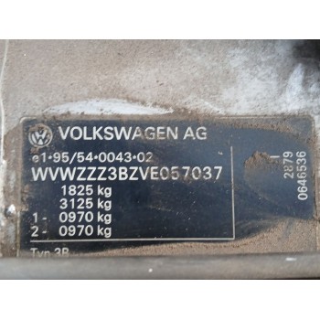 volkswagen passat b5 (3b2) del año 1997