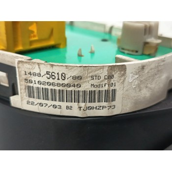 Recambio de cuadro instrumentos para fiat scudo furgoneta (220_) 2.0 jtd referencia OEM IAM 1488561080  