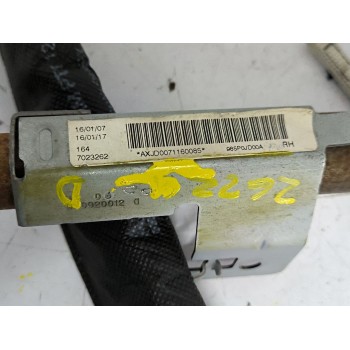 Recambio de airbag cortina delantero derecho para nissan qashqai i (j10, nj10) 1.5 dci referencia OEM IAM 985P0JD00A 6020012 