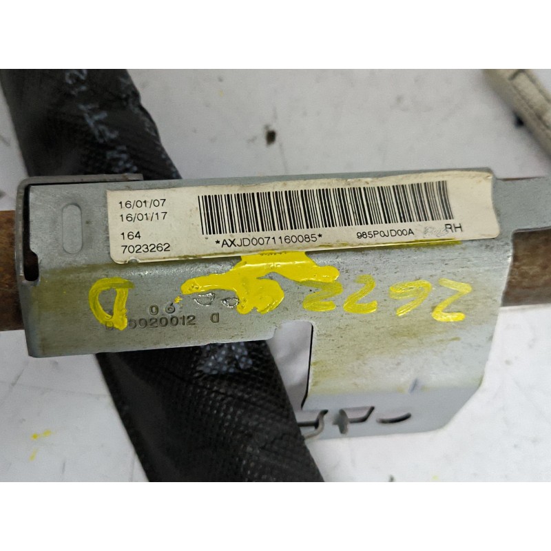 AIRBAG CORTINA DELANTERO DERECHO 6020012