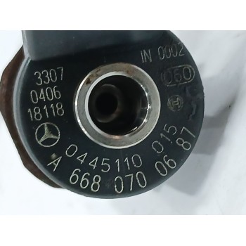 Recambio de inyector para mercedes-benz clase a (w168) a 170 cdi (168.008) referencia OEM IAM A6680700687 0445110015 