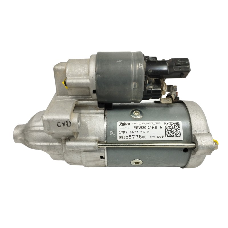 Recambio de motor arranque para peugeot rifter 1.5 blue-hdi fap referencia OEM IAM 9832577880  