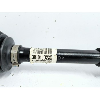 Recambio de transmision delantera izquierda para nissan qashqai i (j10, nj10) 2.0 referencia OEM IAM 39101JD22C  