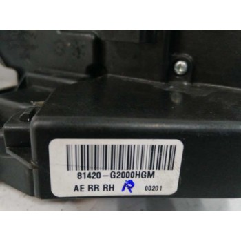 Recambio de cerradura puerta trasera derecha para hyundai ioniq tecno hybrid referencia OEM IAM 81420G2000  