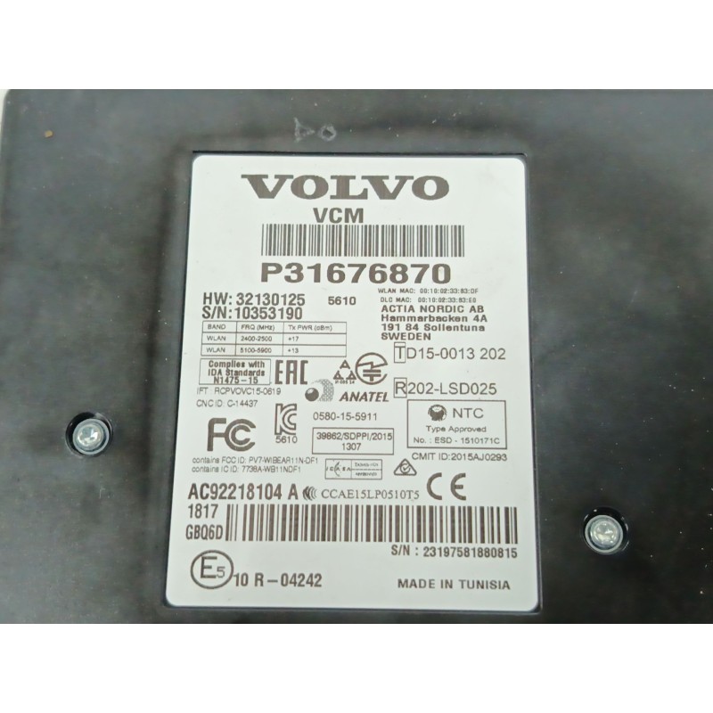 MODULO ELECTRONICO AC92218104A
