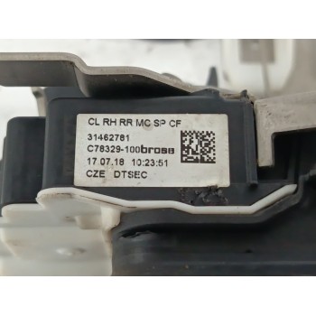 Recambio de cerradura puerta trasera derecha para volvo xc40 (536) d3 referencia OEM IAM 31462781  