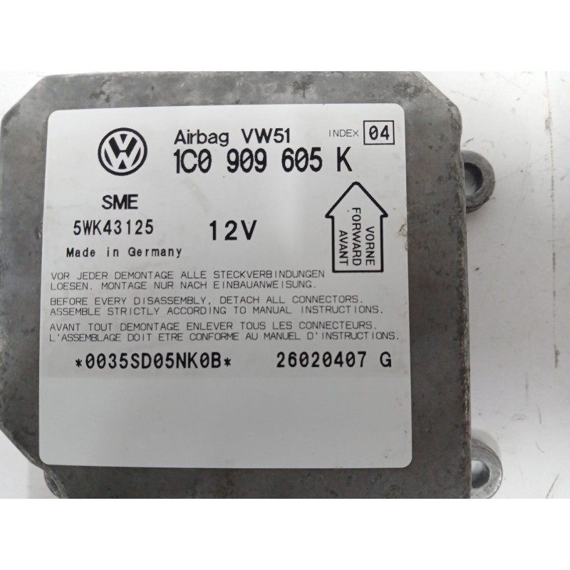 CENTRALITA AIRBAG 5WK43125