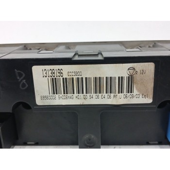 Recambio de mando climatizador para opel vectra c gts (z02) 1.8 16v (f68) referencia OEM IAM 13138196  
