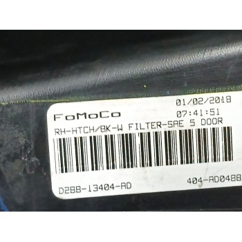 Recambio de piloto trasero derecho para ford fiesta vi (cb1, ccn) 1.6 ti referencia OEM IAM D2BB13404RD  