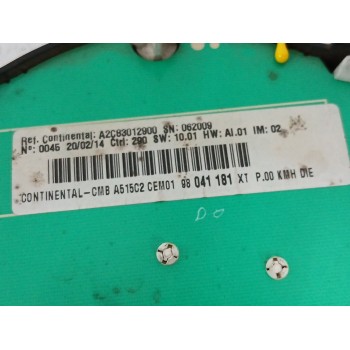 Recambio de cuadro instrumentos para citroën c3 ii (sc_) 1.4 hdi 70 (sc8hzc, sc8hr0, sc8hp4) referencia OEM IAM 98041181XT A2C83