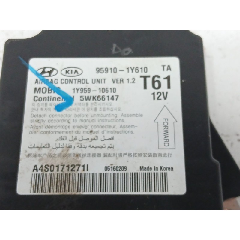 CENTRALITA AIRBAG 1Y95910610 5WK99147