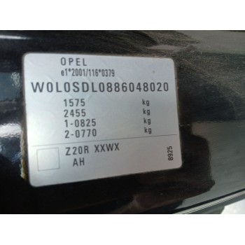 opel corsa d (s07) del año 2007