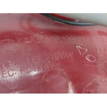 Recambio de piloto trasero derecho para kia picanto ii (ta) 1.0 referencia OEM IAM 924021Y0  