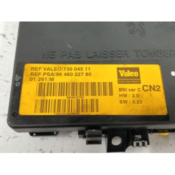 Recambio de caja reles / fusibles para citroën xsara (n1) 2.0 hdi 109 referencia OEM IAM 9646022780  