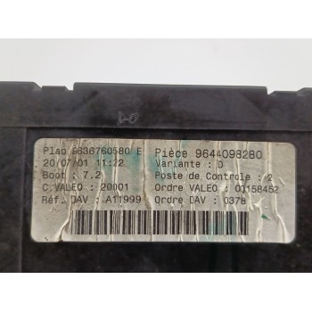 Recambio de caja reles / fusibles para peugeot 307 (3a/c) 1.6 16v referencia OEM IAM 9644098280 9636760580 