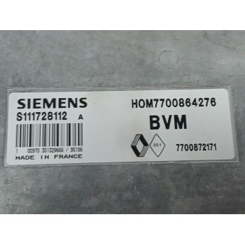Recambio de centralita motor uce para renault 19 ii (b/c53_) 1.8 (b/c53y) referencia OEM IAM 7700864276 S111728112 