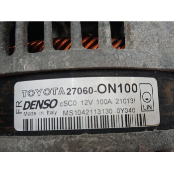 Recambio de alternador para toyota auris (_e18_) 1.4 d-4d (nde180_) referencia OEM IAM 27060ON100 MS1042113130 