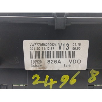 Recambio de cuadro instrumentos para volkswagen golf iv berlina (1j1) 1.9 tdi referencia OEM IAM 1J0920826A  