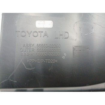 Recambio de guantera para toyota auris (_e18_) 1.4 d-4d (nde180_) referencia OEM IAM 5555002290 5555102270 5555202230