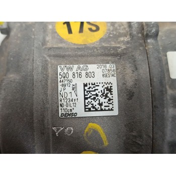 Recambio de compresor aire acondicionado para seat leon (5f1) 1.4 tsi referencia OEM IAM 5Q0816803 4471506912 