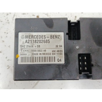 Recambio de modulo electronico para mercedes-benz clase e (w211) berlina 3.2 cdi cat referencia OEM IAM A2118202685  