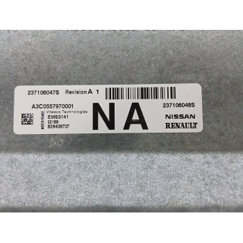 Recambio de centralita motor uce para dacia jogger (rk_) 1.0 tce 90 eco-g referencia OEM IAM 237106047S A3C0557970001 