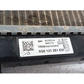 Recambio de radiador agua para seat leon (5f1) 1.4 tsi referencia OEM IAM 5Q0121251EM  
