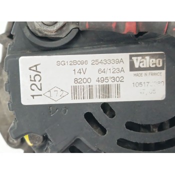 Recambio de alternador para opel vivaro a furgoneta (x83) 1.9 di (f7) referencia OEM IAM 8200495302  