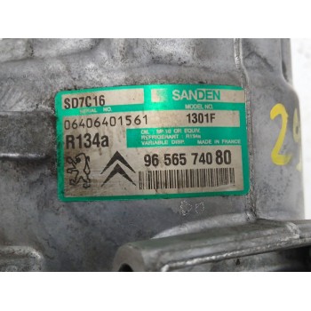 Recambio de compresor aire acondicionado para citroën c5 ii (rc_) 2.0 hdi (rcrhrh) referencia OEM IAM 9656574080  