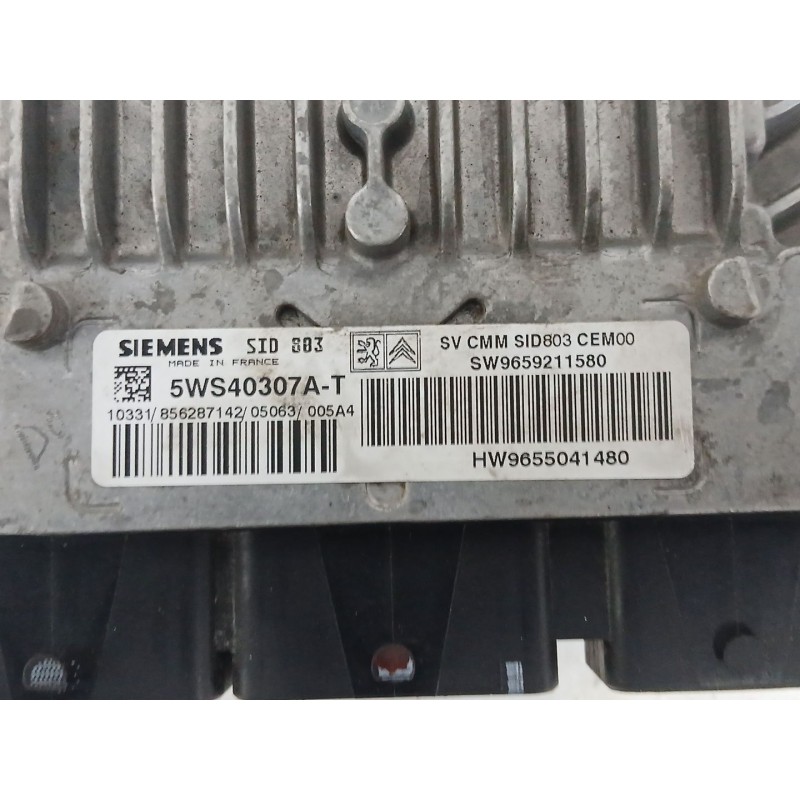 CENTRALITA MOTOR UCE 9655041480 5WS40307A
