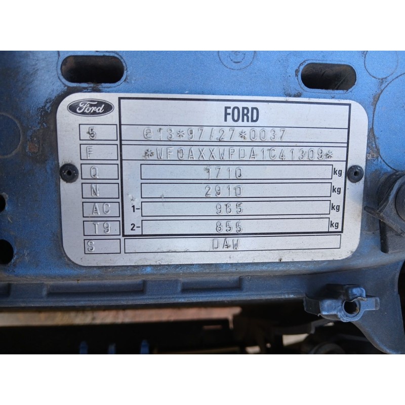 FORD FOCUS I (DAW, DBW) 2001