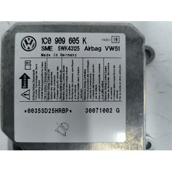 Recambio de centralita airbag para volkswagen polo iv (9n_, 9a_) 1.4 tdi referencia OEM IAM 1C0909605K  