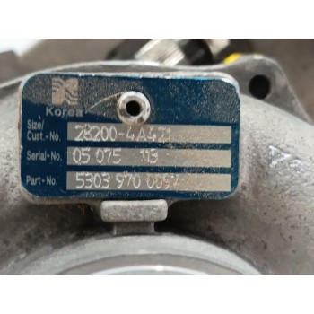 Recambio de turbocompresor para kia sorento i (jc) 2.5 crdi referencia OEM IAM 282004A421 53039700097 