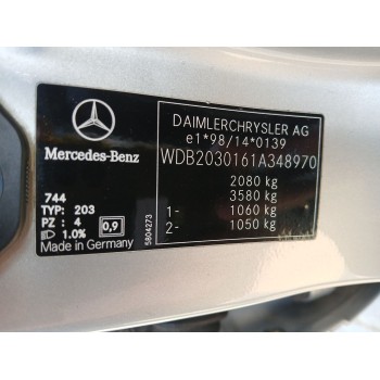 mercedes-benz clase c (w203) del año 2011