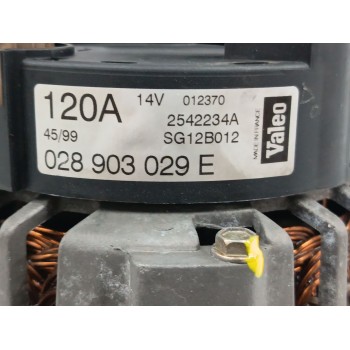 Recambio de alternador para volkswagen passat b5 (3b2) 1.9 tdi referencia OEM IAM 028903029 2542234A 