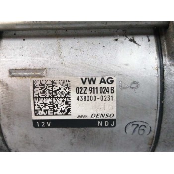 Recambio de motor arranque para volkswagen touran (5t1) 1.6 16v tdi dpf referencia OEM IAM 7522C 4380000231 