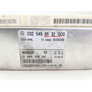Recambio de centralita abs para mercedes-benz clase e (w211) e 320 cdi (211.026) referencia OEM IAM 0325456532 0265109511 