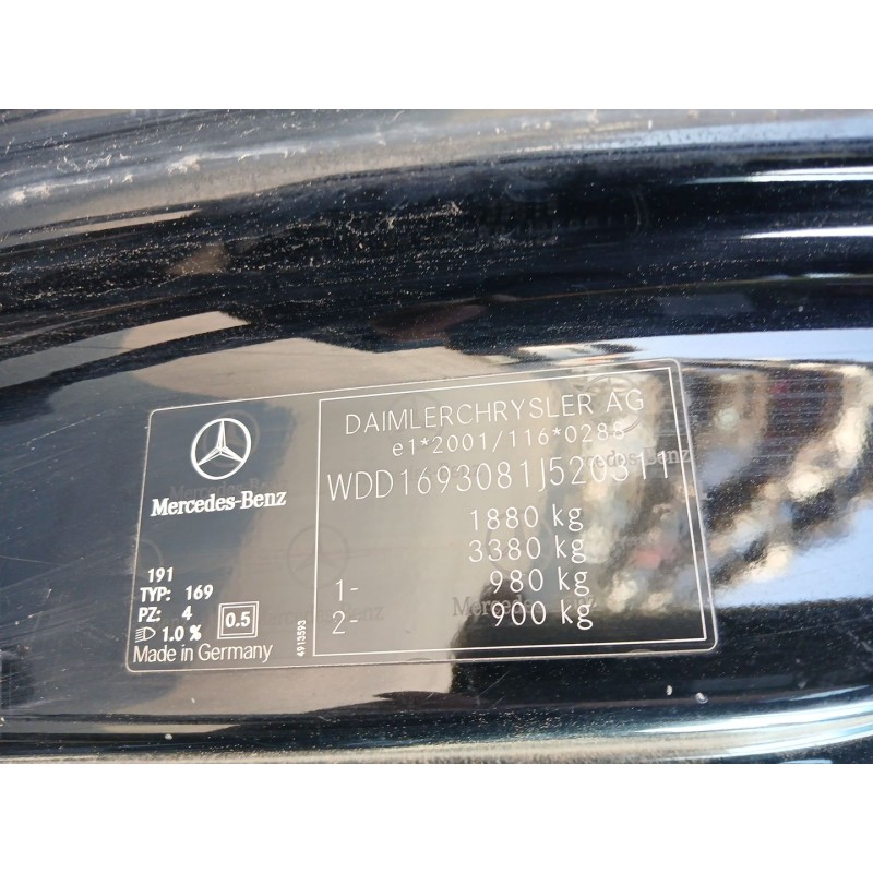 MERCEDES-BENZ CLASE A (W169) 2007