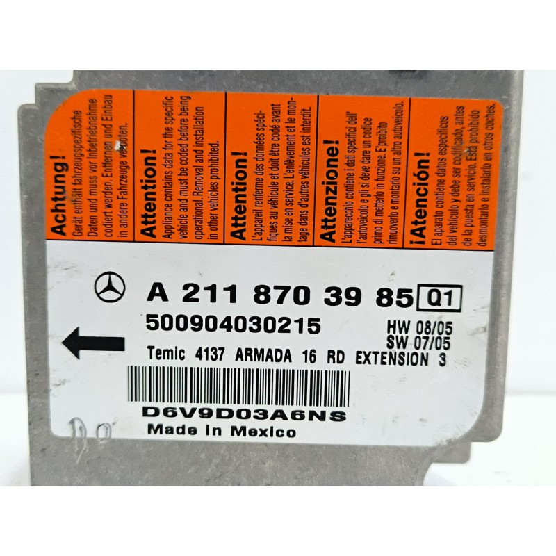 CENTRALITA AIRBAG