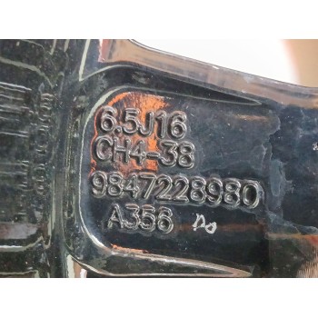 Recambio de llanta para opel corsa f (p2jo) 1.2 (68) referencia OEM IAM 9847228980 6.5J16 CH4-38 4H 4X110