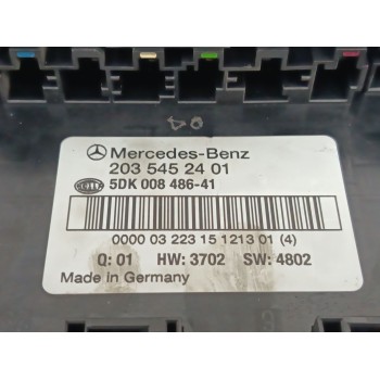 Recambio de caja reles / fusibles para mercedes-benz clase c (w203) c 220 cdi (203.008) referencia OEM IAM 2035452401 5DK008486 