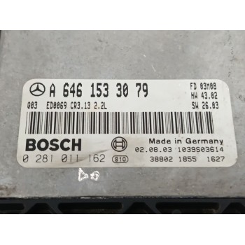 Recambio de centralita motor uce para mercedes-benz clase c (w203) c 220 cdi (203.008) referencia OEM IAM A6461533079 0281011162