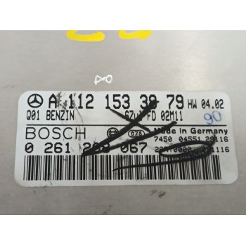 Recambio de centralita motor uce para mercedes-benz clase m (w163) 3.7 v6 cat referencia OEM IAM A1121533979 0261208067 