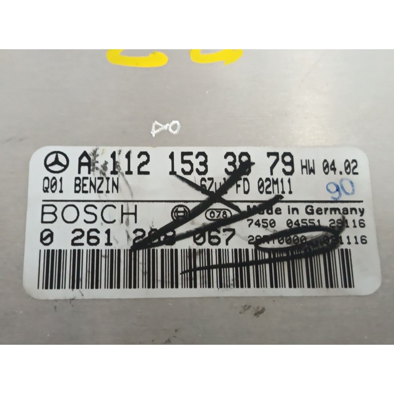 CENTRALITA MOTOR UCE 0261208067