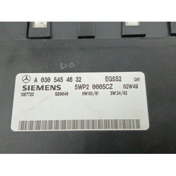 Recambio de modulo electronico para mercedes-benz clase m (w163) 3.7 v6 cat referencia OEM IAM A0305454632 5WP20005CZ 